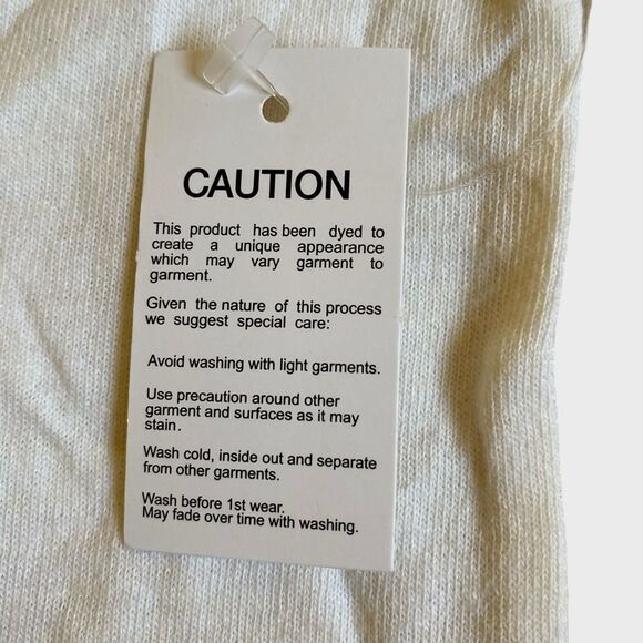 NWT Desert Dreamer Remember There Are Babes In The Wood T-Shirt Sz XS Off-White - Picture 14 of 16